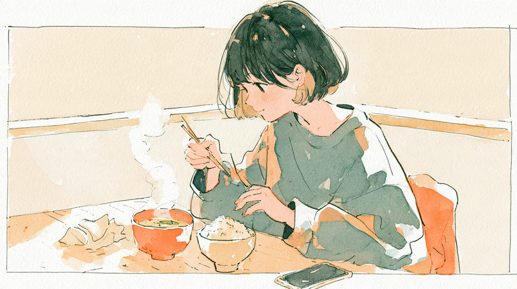 「いただきます」は、心の深呼吸