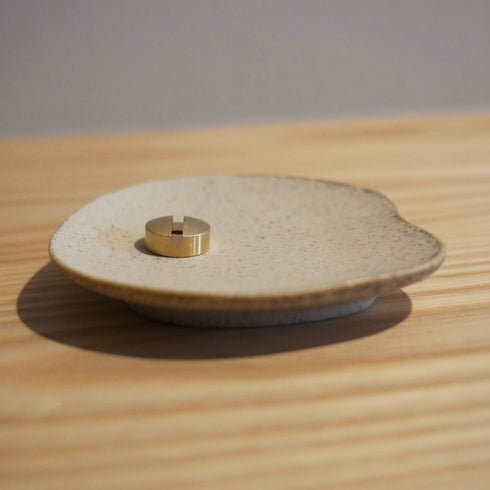 お香皿「蓮の葉 」