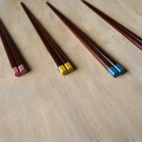 うるし塗り箸(隅切り形・23cm)