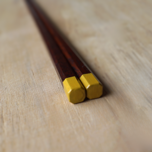 うるし塗り箸(隅切り形・23cm)